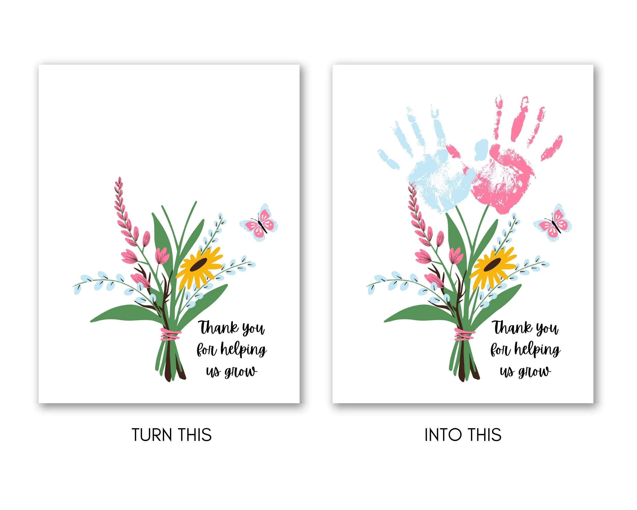 Free Printable Mother s Day Handprint Craft Gathering Beauty