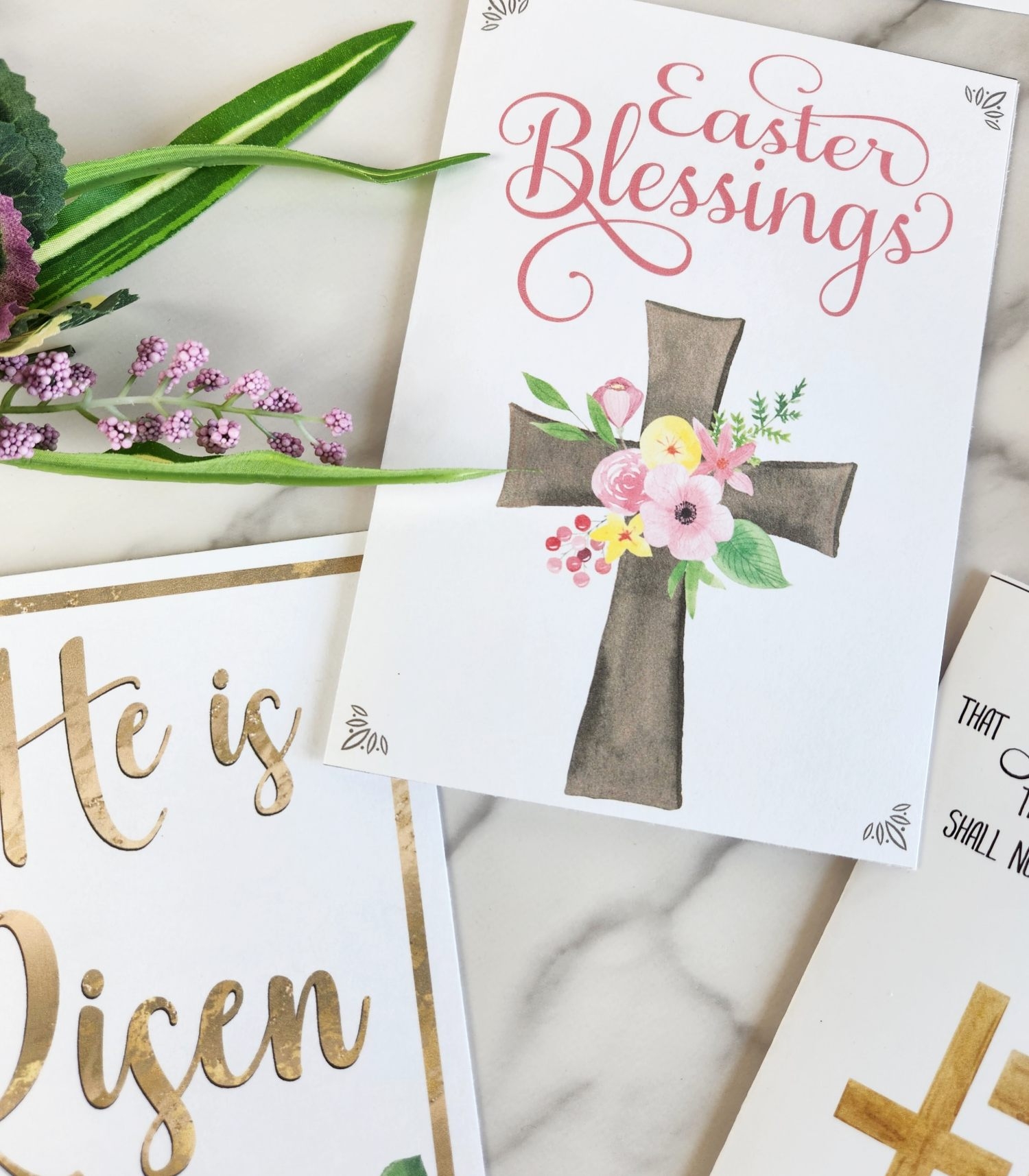 FREE Printable Religious Easter Card 3 Designs Leap Of Faith Crafting