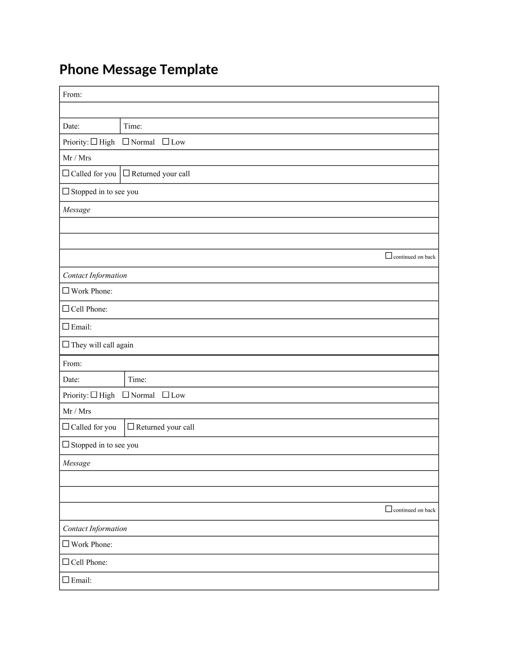 Free Printable Voicemail Greetings Phone Message Templates with Tips Free Printable Voicemail Greetings Phone Message Templates with Tips