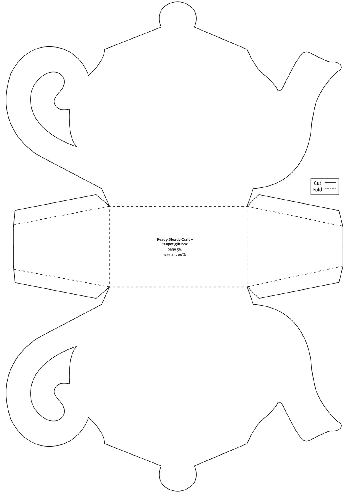 Free Teapot Gift Box And Stepper Card Templates Gathered
