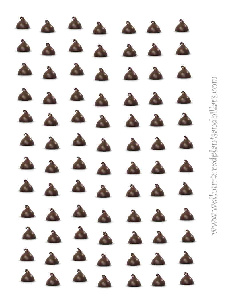 Freebie Friday Chocolate Chip Cookie Counting Plants And Pillars