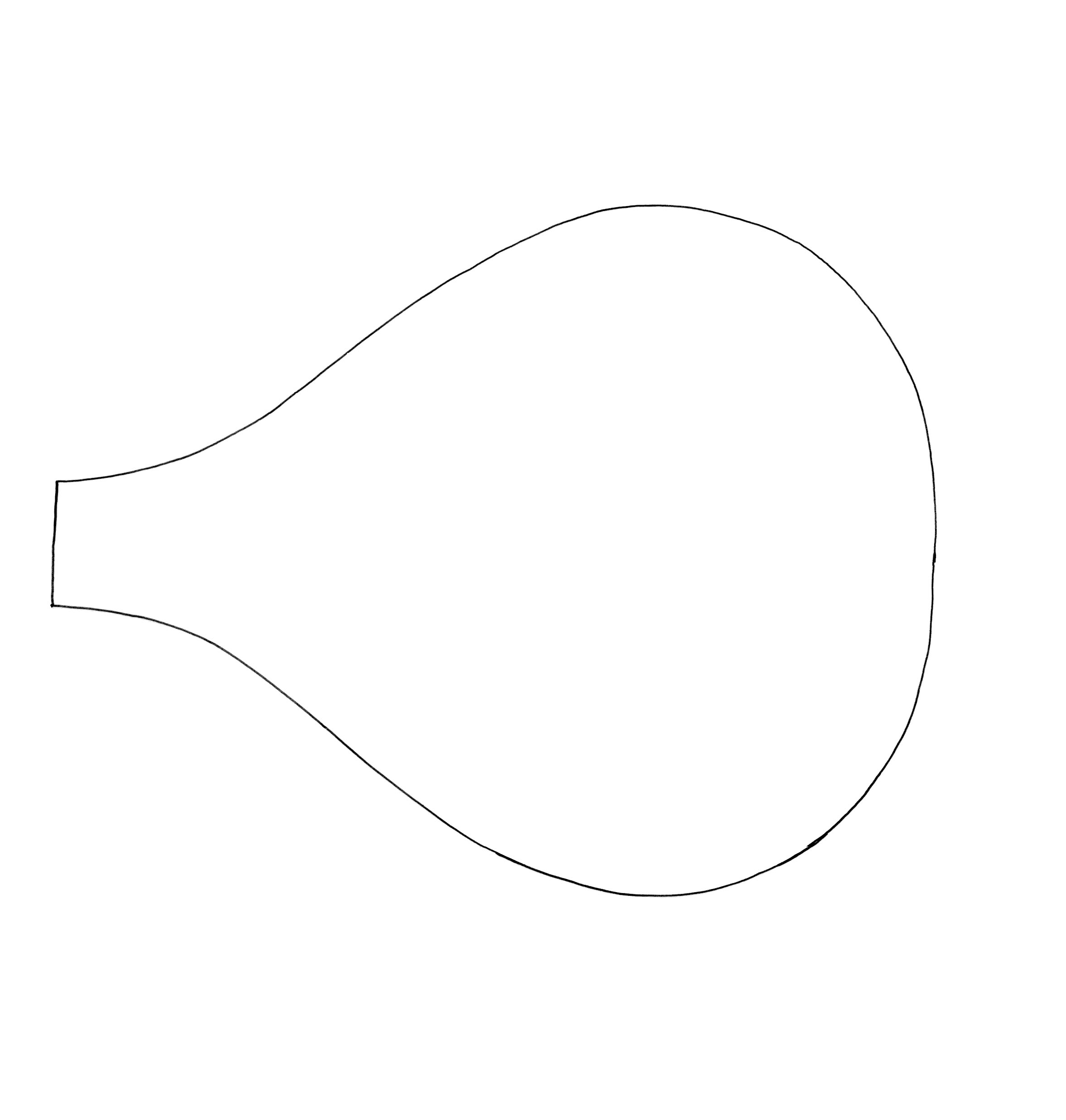 Hot Air Balloon Template