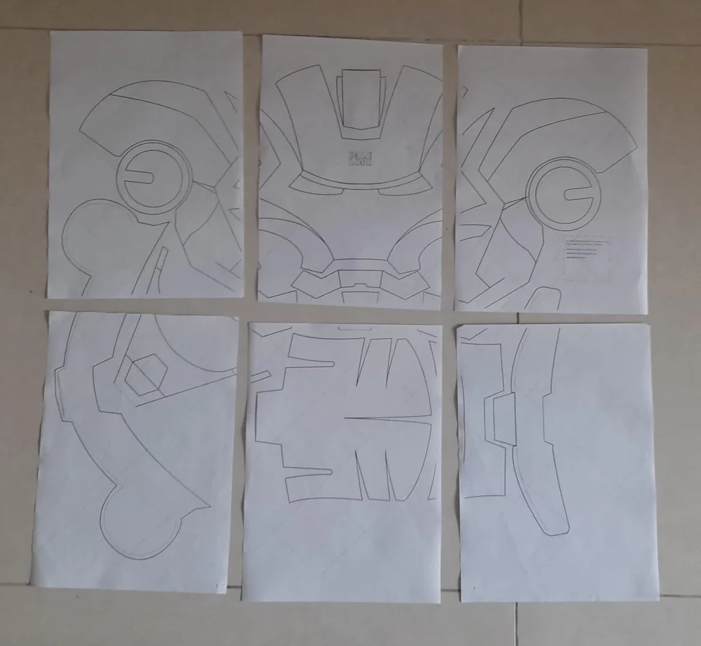 How To Build An Iron Man Helmet With Movable Face Plate 14 Steps Instructables