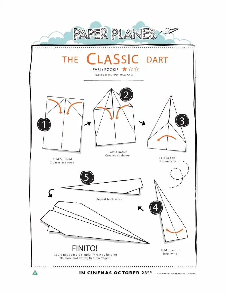 How To Fold Paper Planes with Free Printable Folding Plans In The Playroom How To Fold Paper Planes with Free Printable Folding Plans In The Playroom