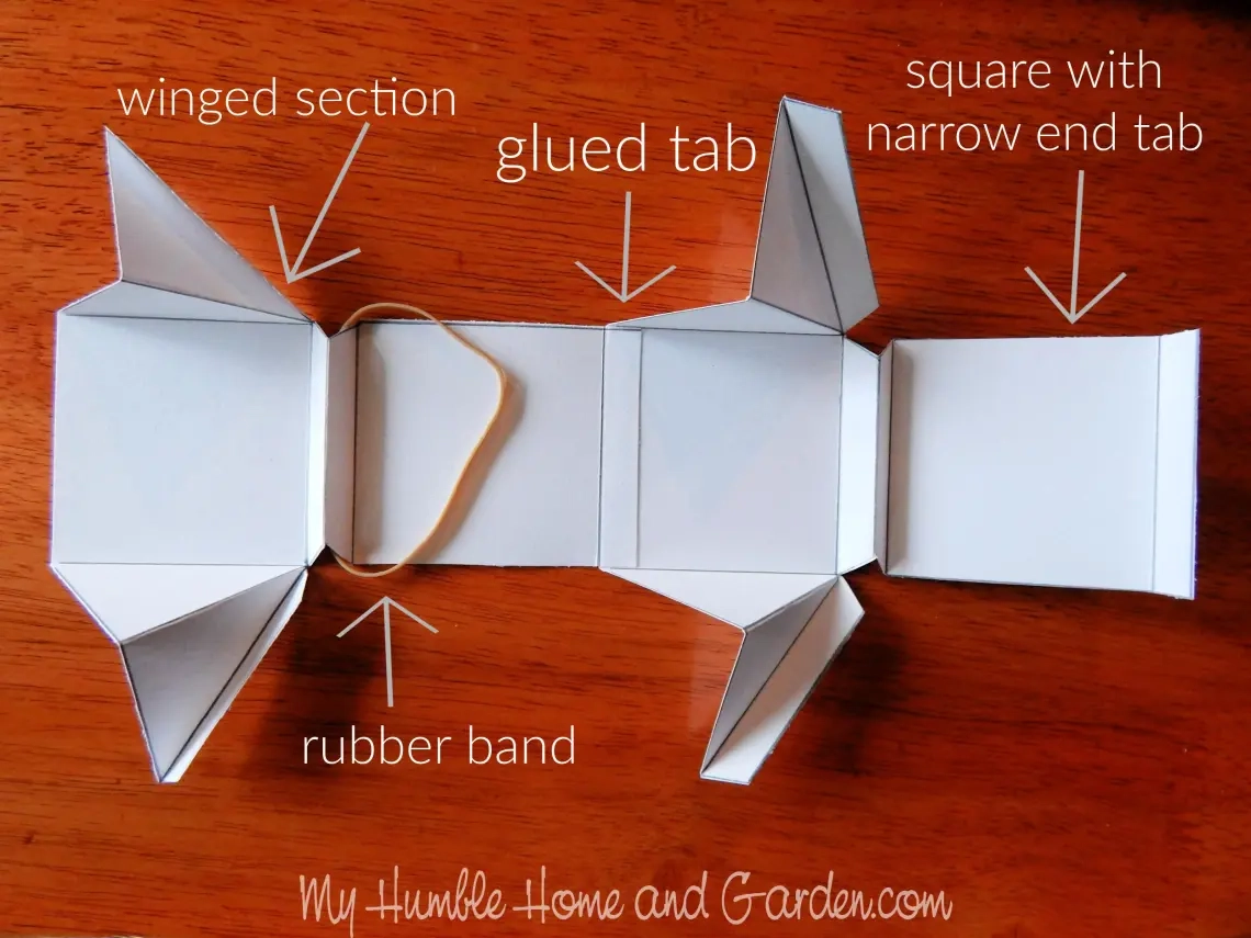 Printable Pop Up Cube Box Template Printable Pop Up Cube Box Template