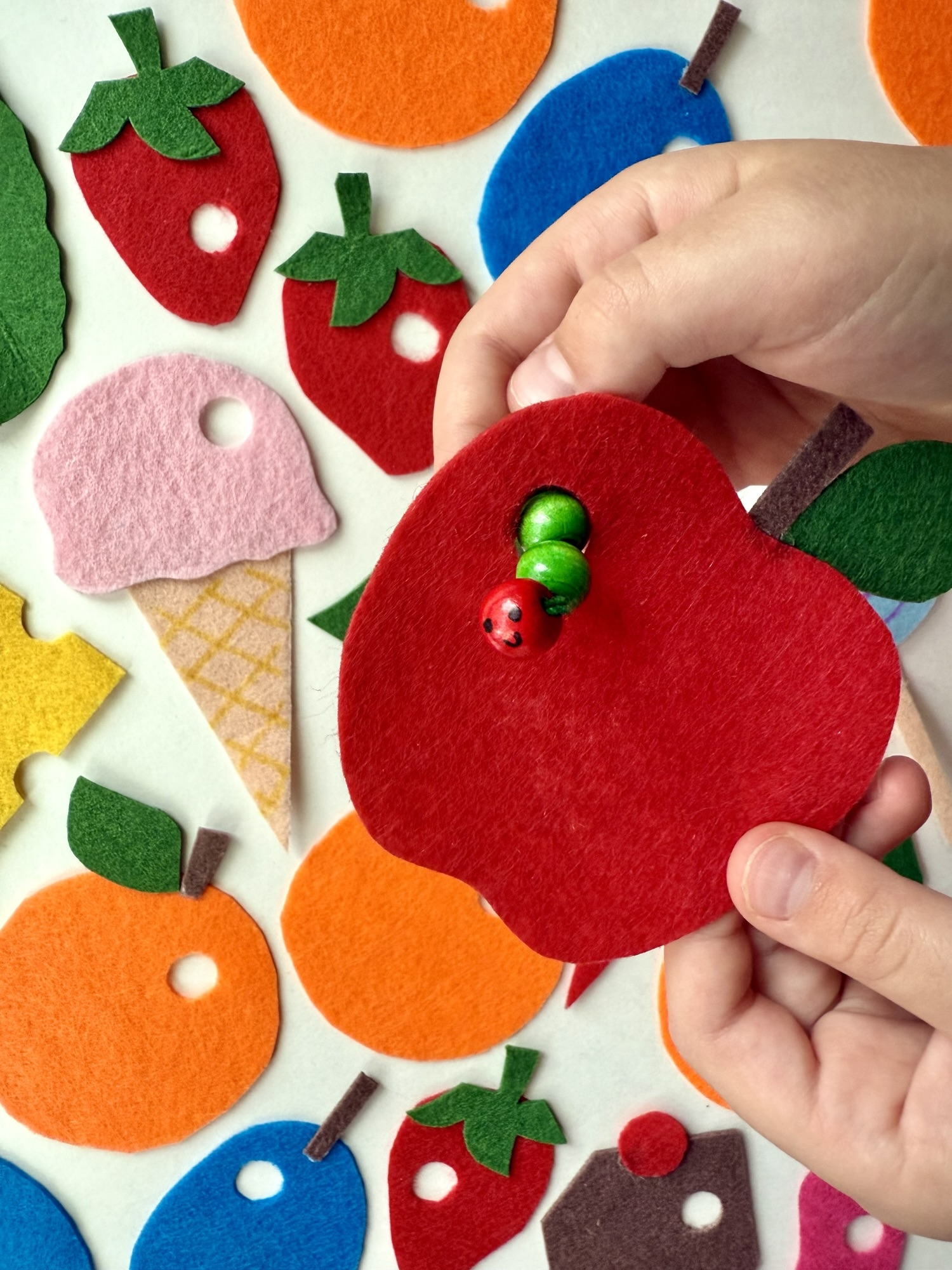 Printable Hungry Caterpillar Face Template