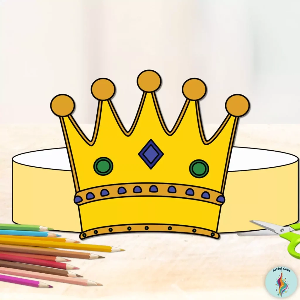 Free Printable King Crown Template