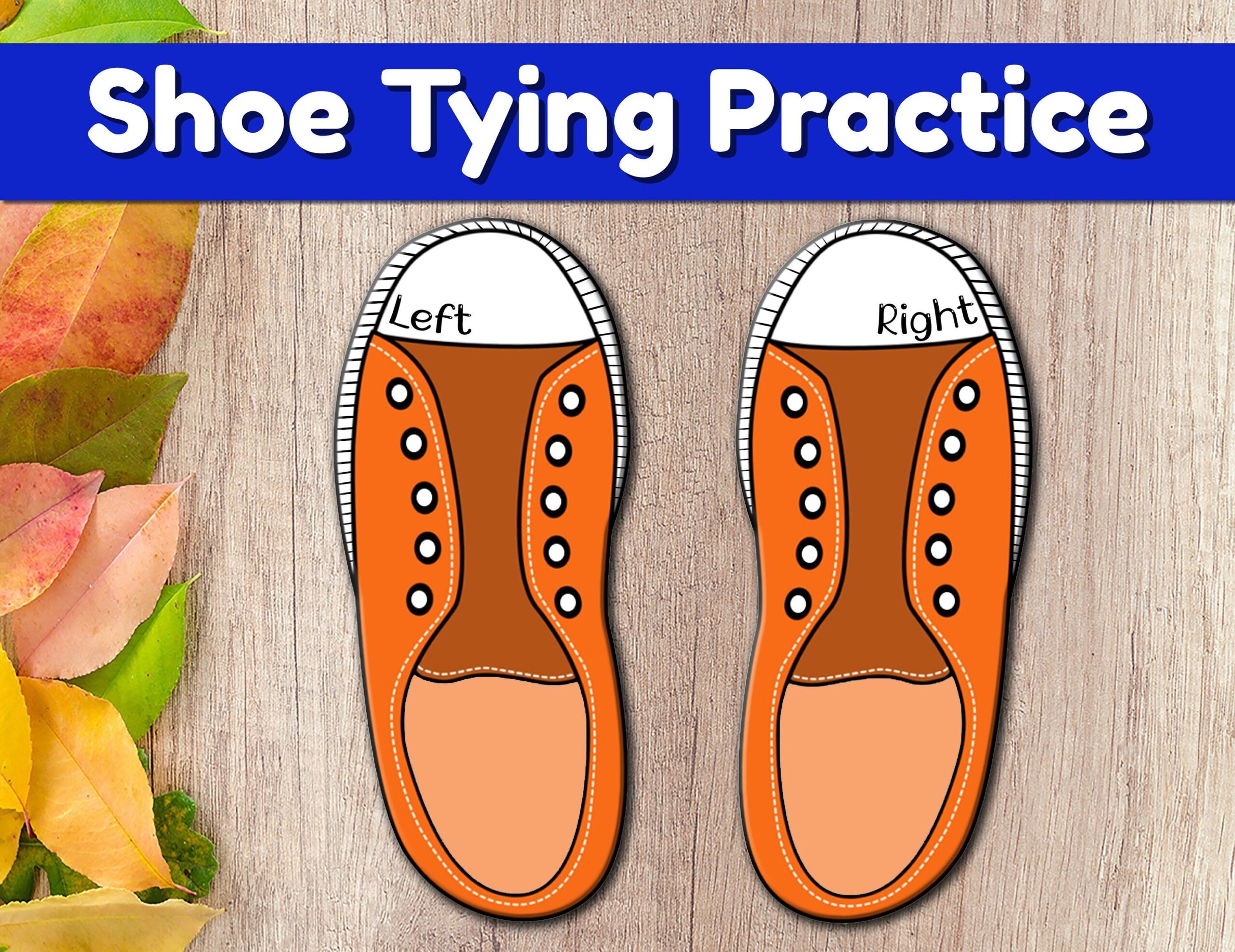 Lacing Cards How To Practice Tying Shoes Shoe Tying Template Printable Free Shoe Tying Visual Steps