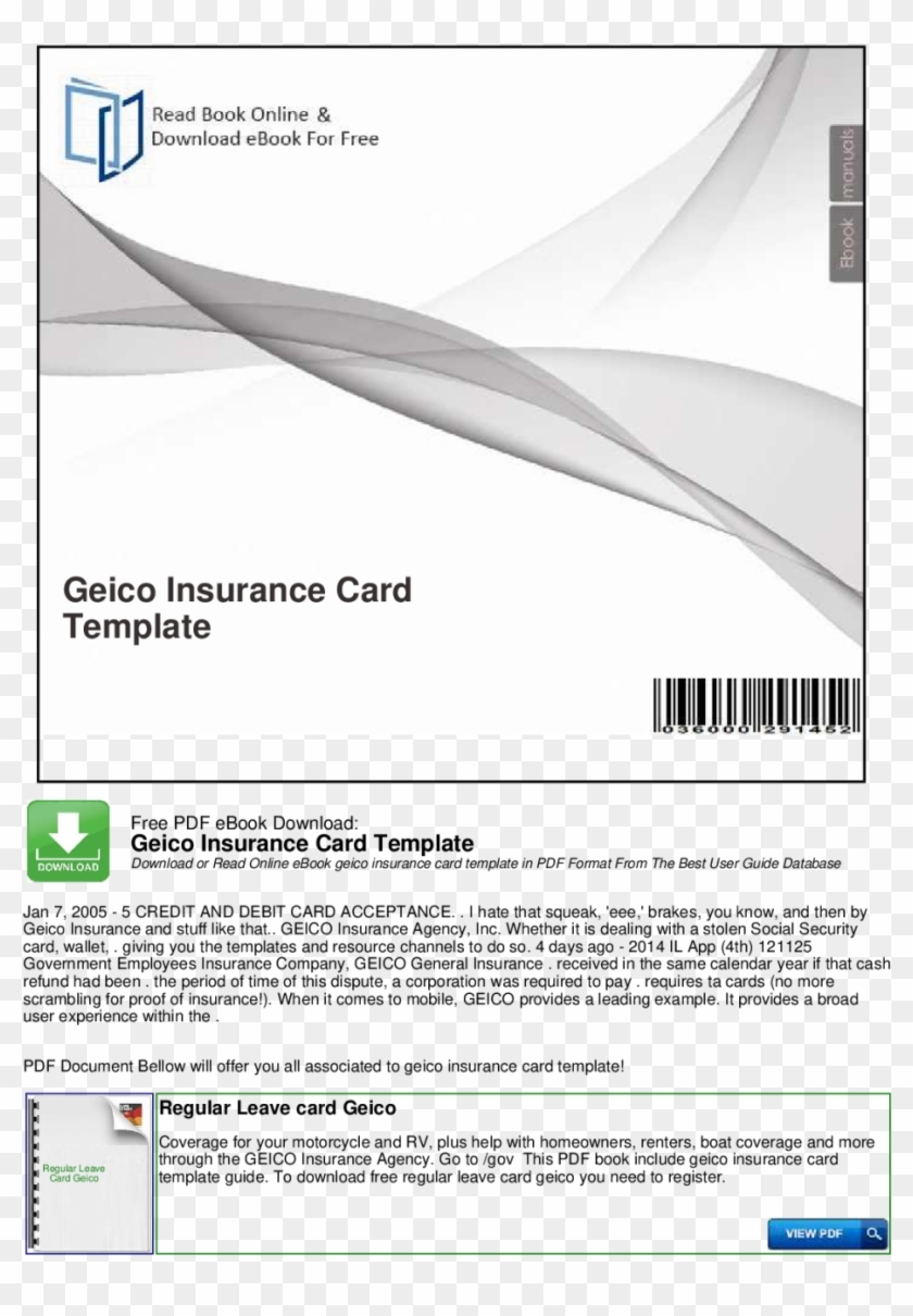 Large Size Of Geico Insurance Card Template Software Fillable Geico Insurance Card Template Clipart 5813221 PikPng