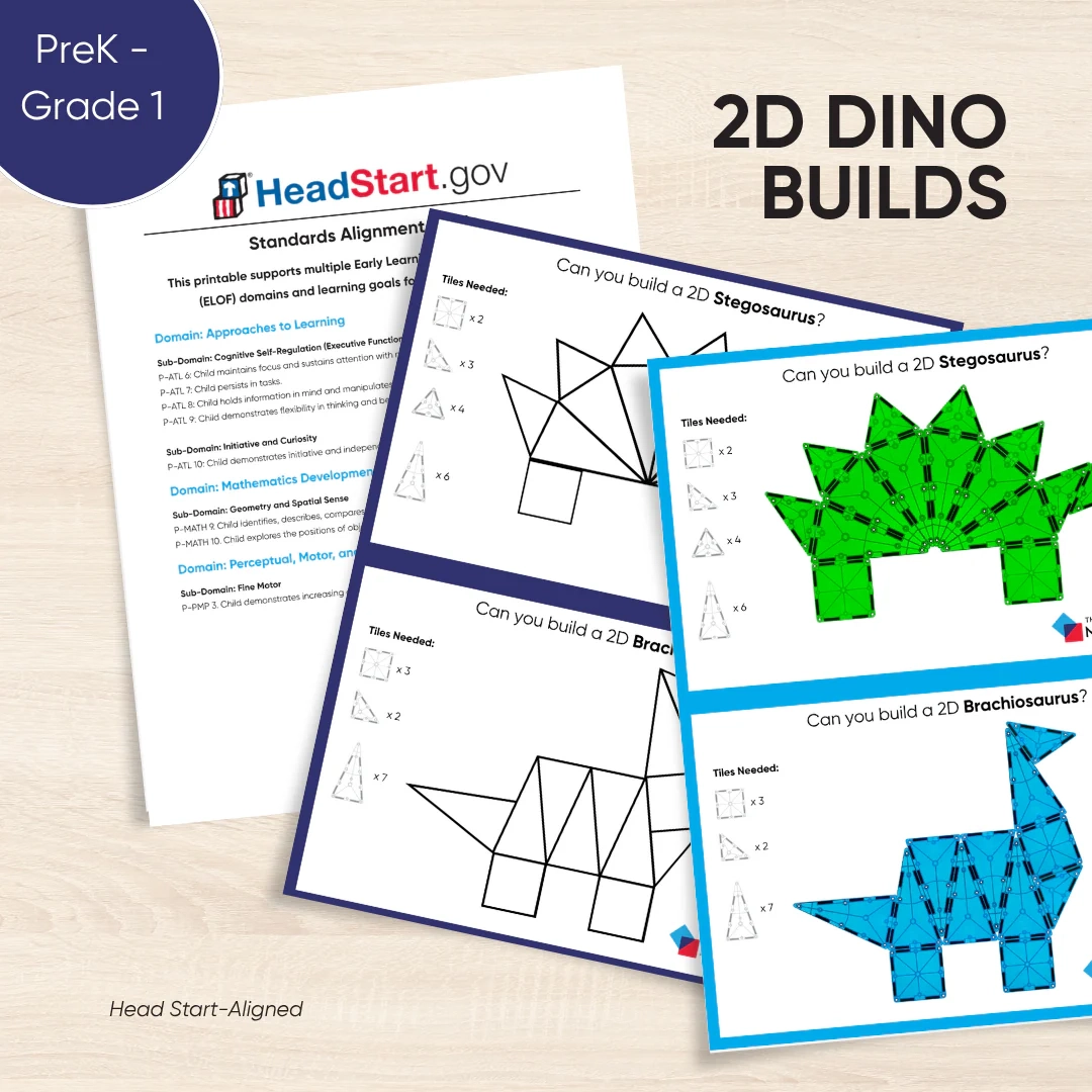 Learn Kindergarten Readiness MAGNA TILES