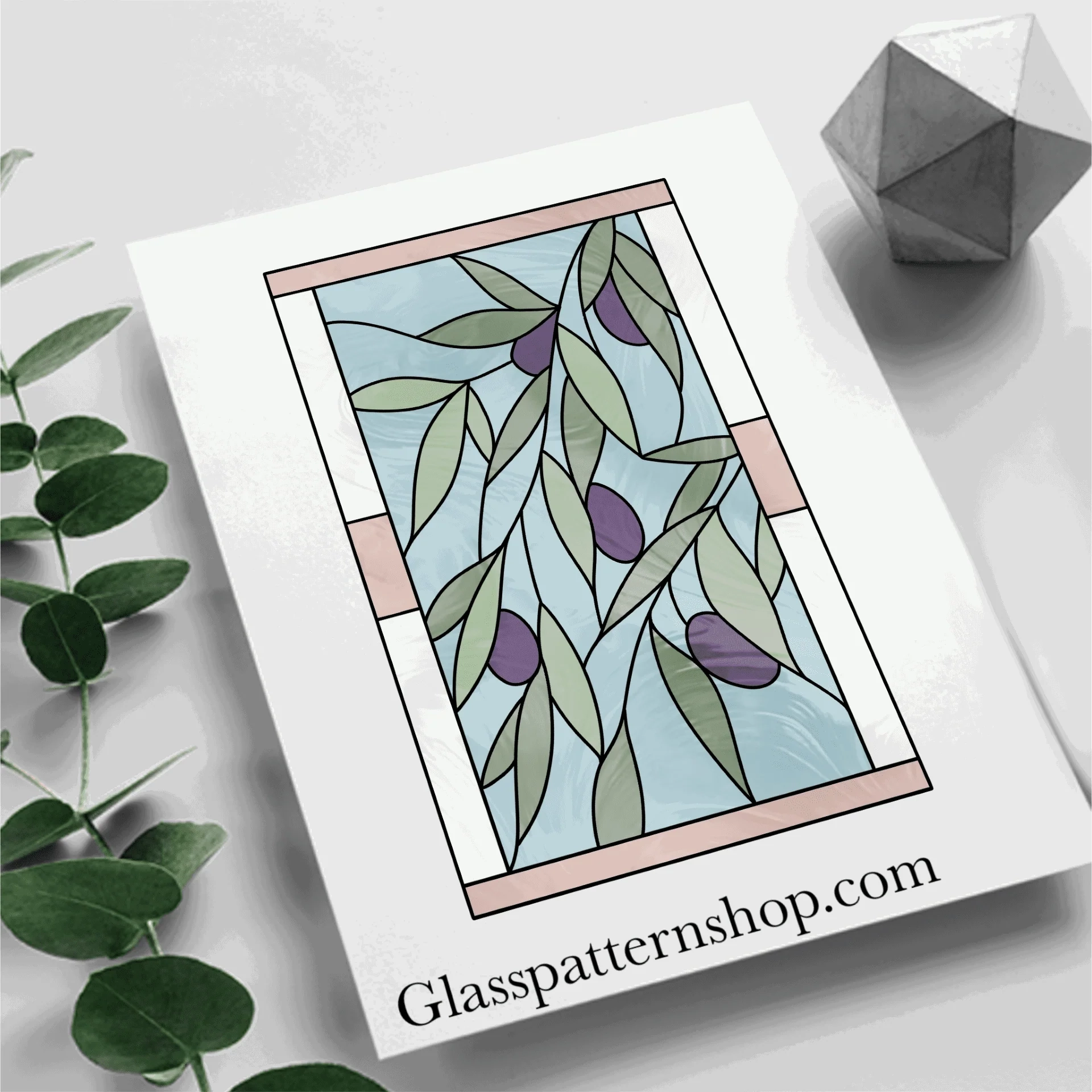 Printable Stained Glass Window Template