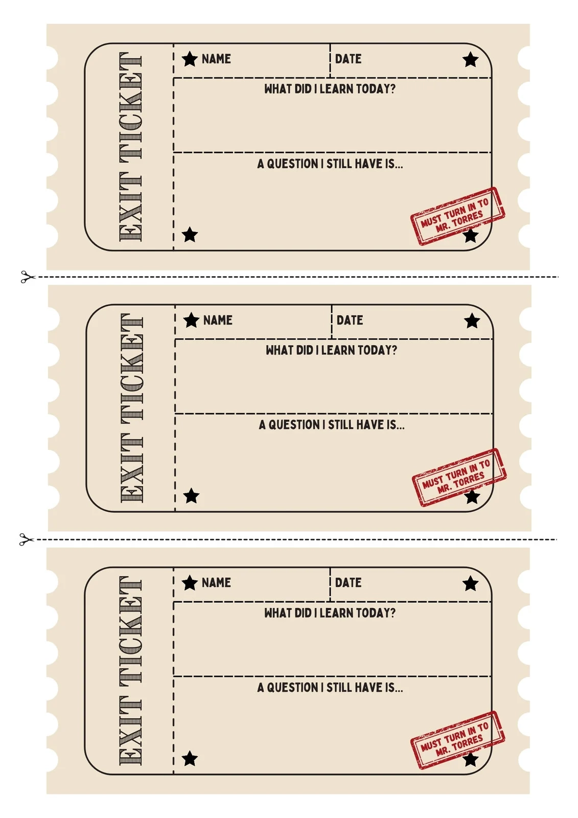 Page 3 Free Printable Exit Ticket Templates You Can Customize Canva Page 3 Free Printable Exit Ticket Templates You Can Customize Canva