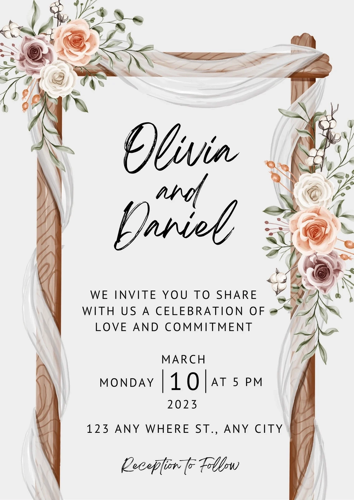Page 3 Wedding Invitation Templates To Customize For Free Canva