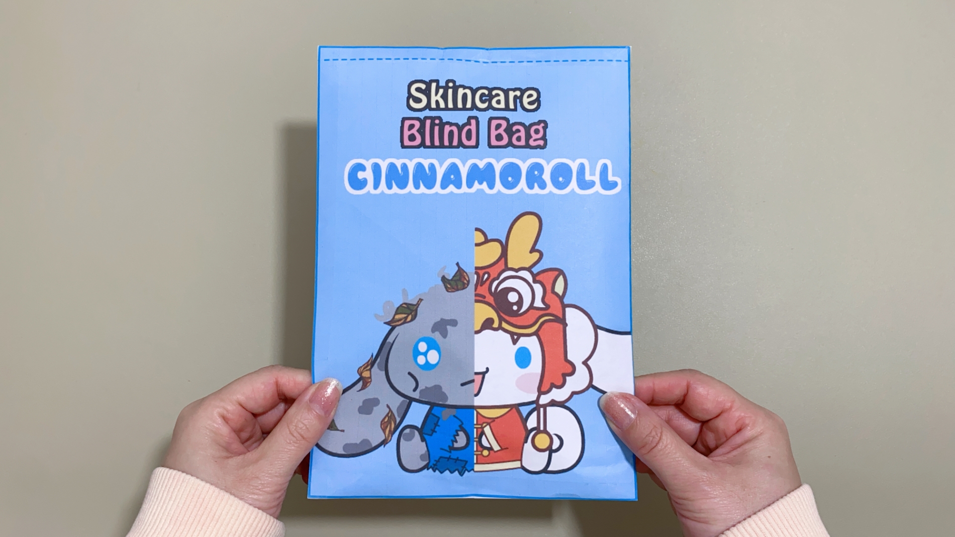 Paper DIY Sanrio Cinnamoroll BLIND BAG PAPER ASMR No Music No Talking CoraCrafts