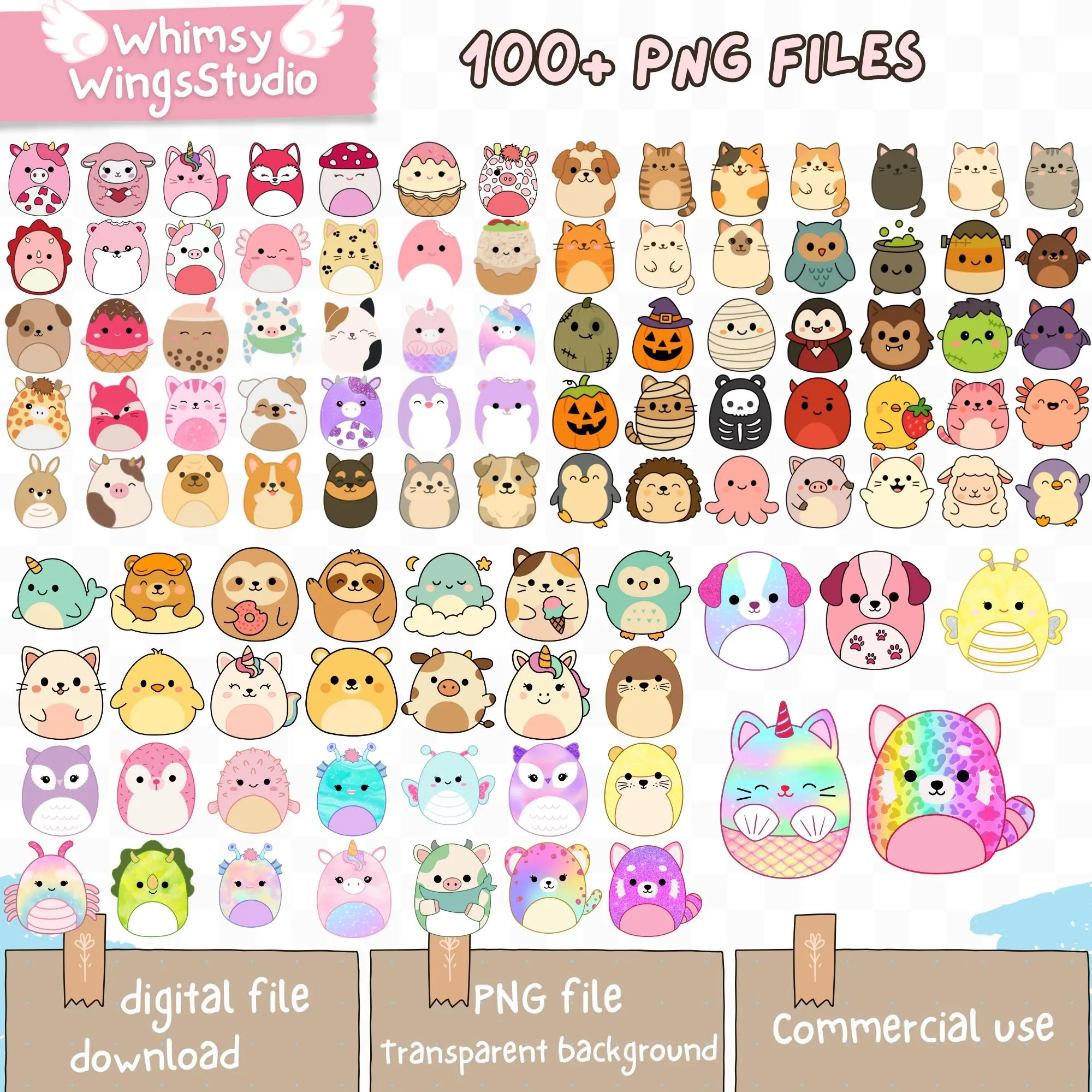 Paper Squishy Template Etsy