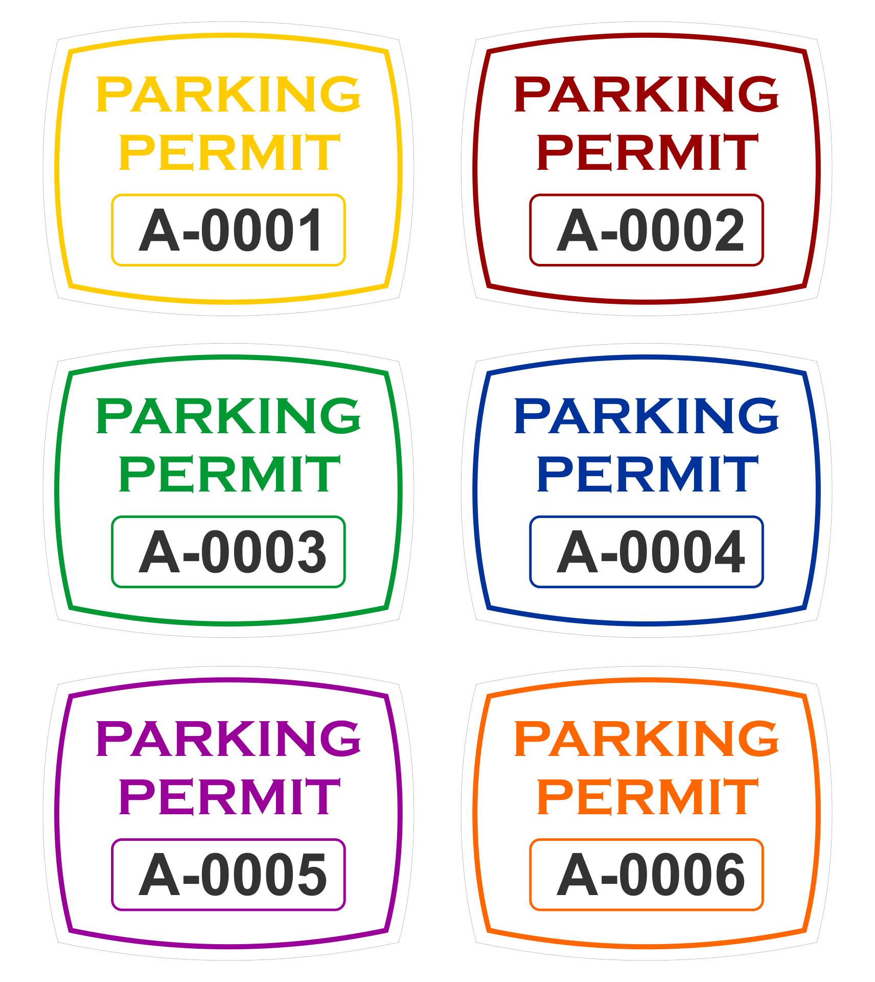 Parking Permit Template 10 Free PDF Printables Printablee Parking Permit Template 10 Free PDF Printables Printablee