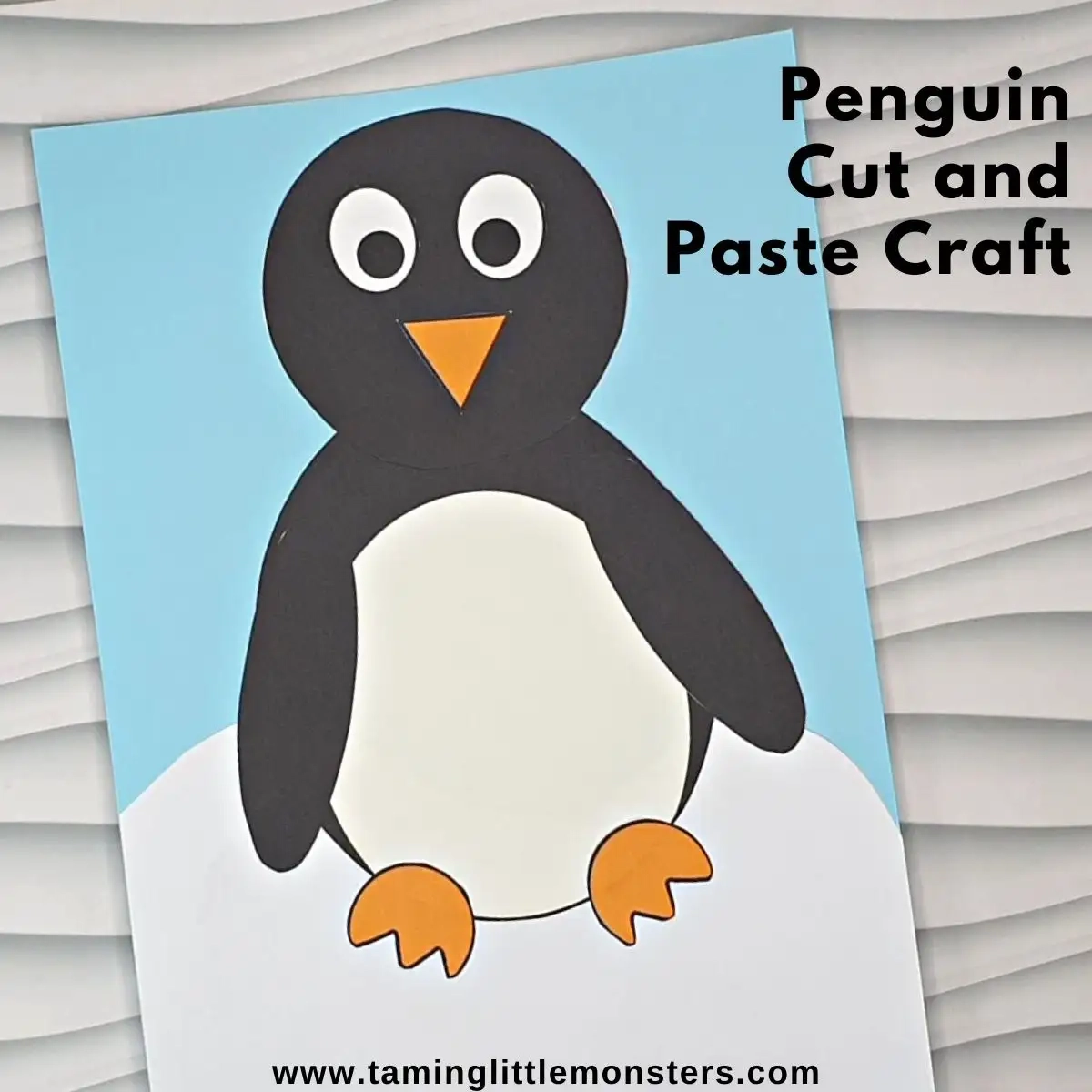 Penguin Cut And Paste Craft Free Printable Taming Little Monsters Penguin Cut And Paste Craft Free Printable Taming Little Monsters