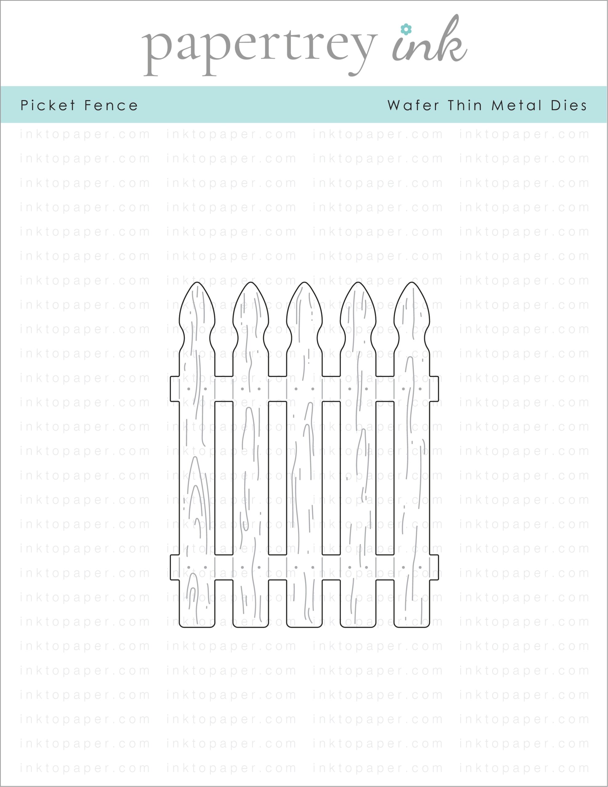 Picket Fence Die Papertrey Ink