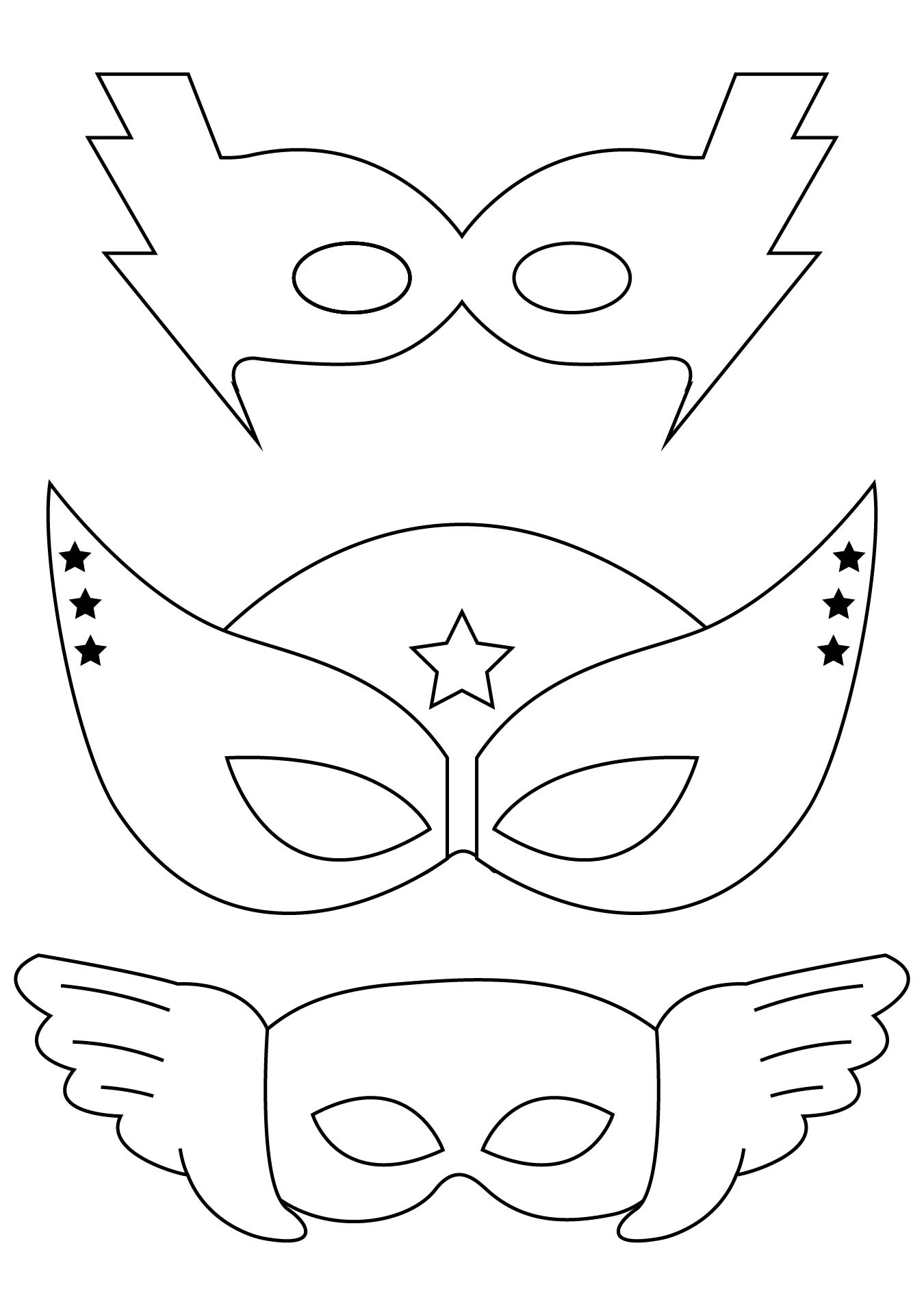 Princess Mask Printable
