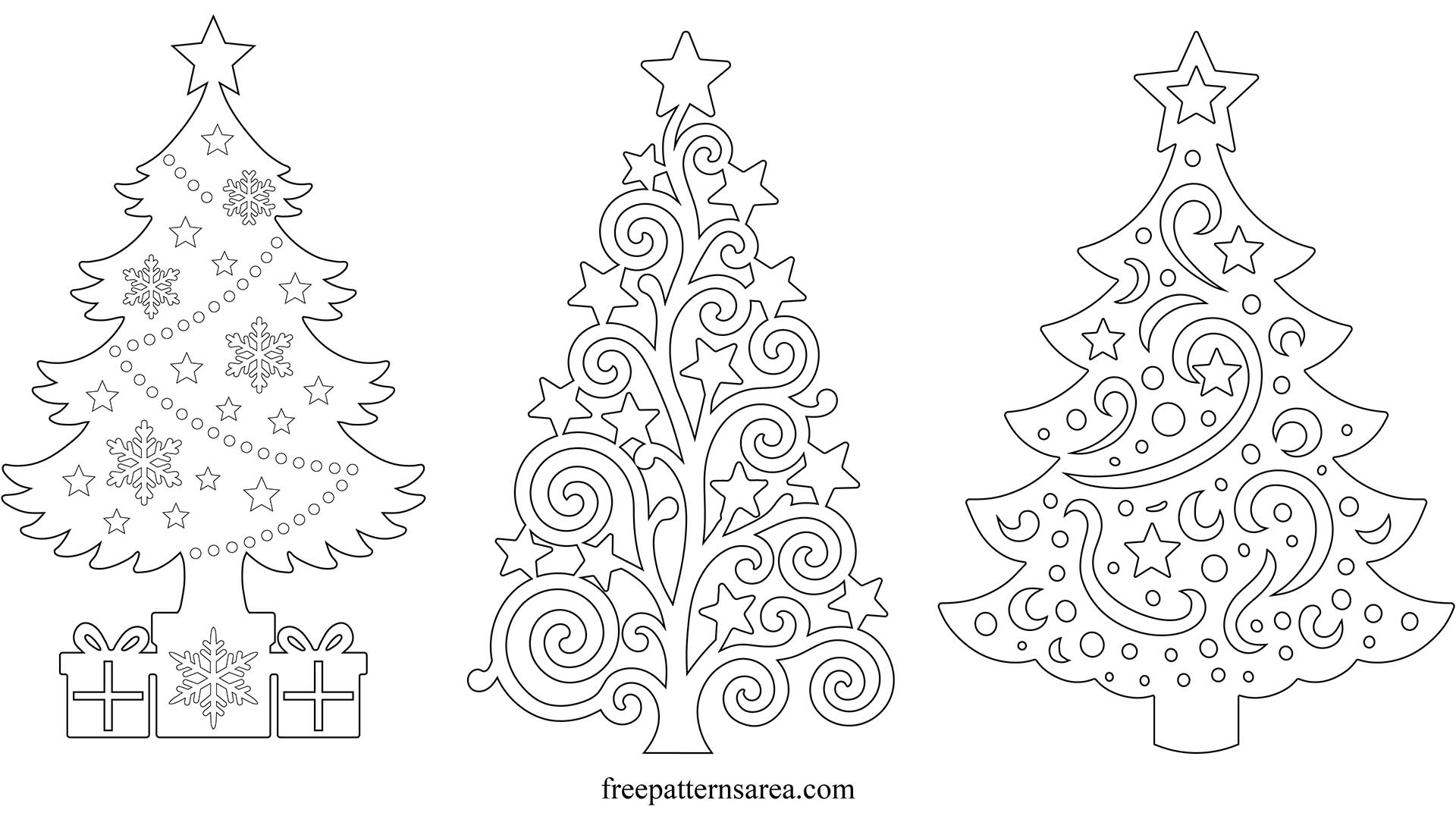 Christmas Tree Template Free Printable