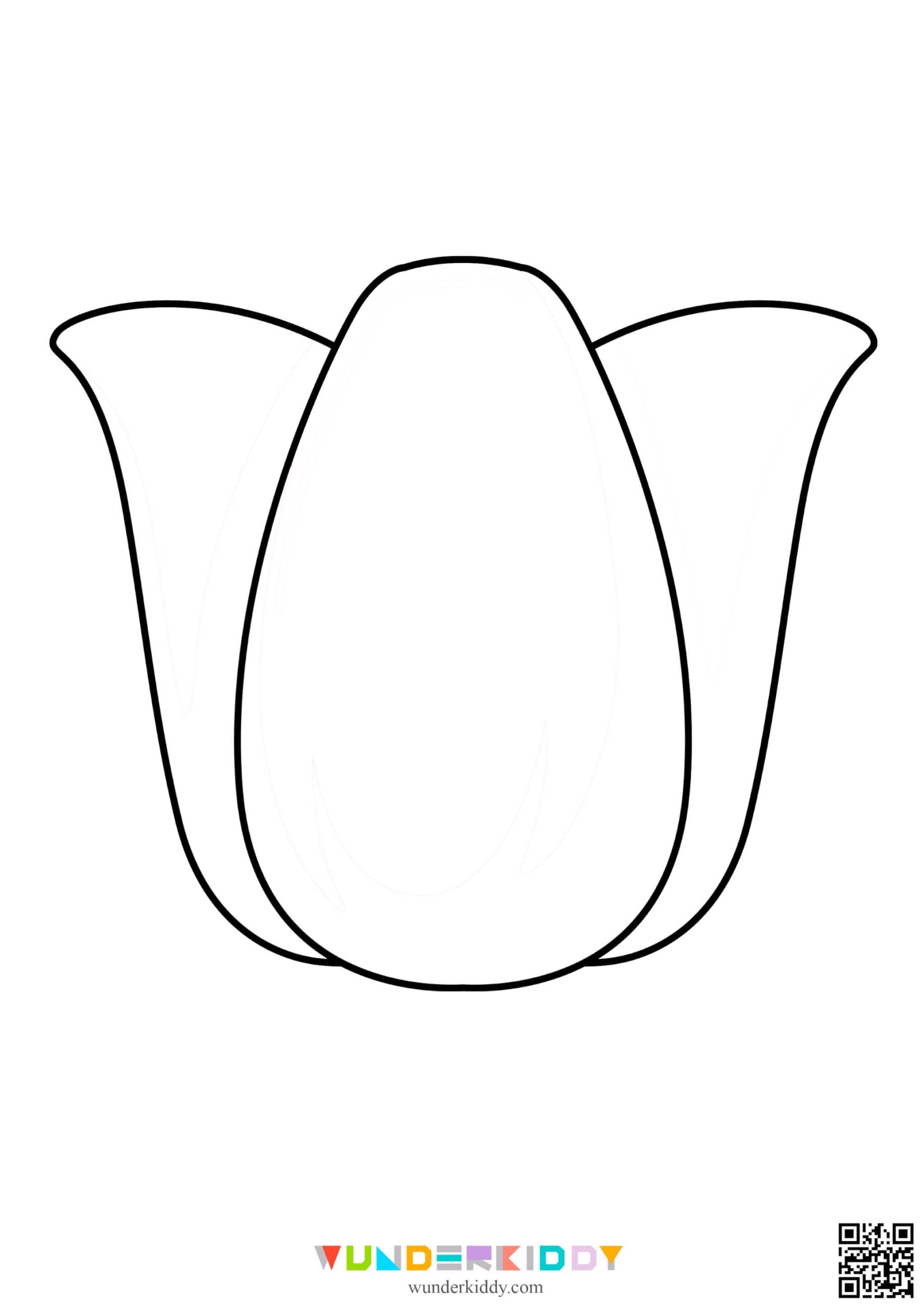 Printable Cut Out Tulip Template Printable Cut Out Tulip Template