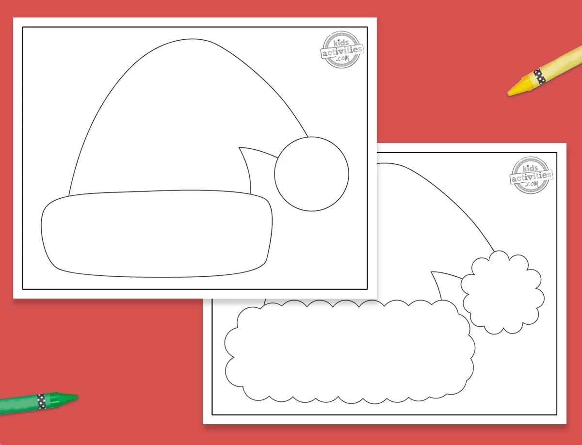 Santa Hat Template For Kids Of All Ages Kids Activities Blog Santa Hat Template For Kids Of All Ages Kids Activities Blog