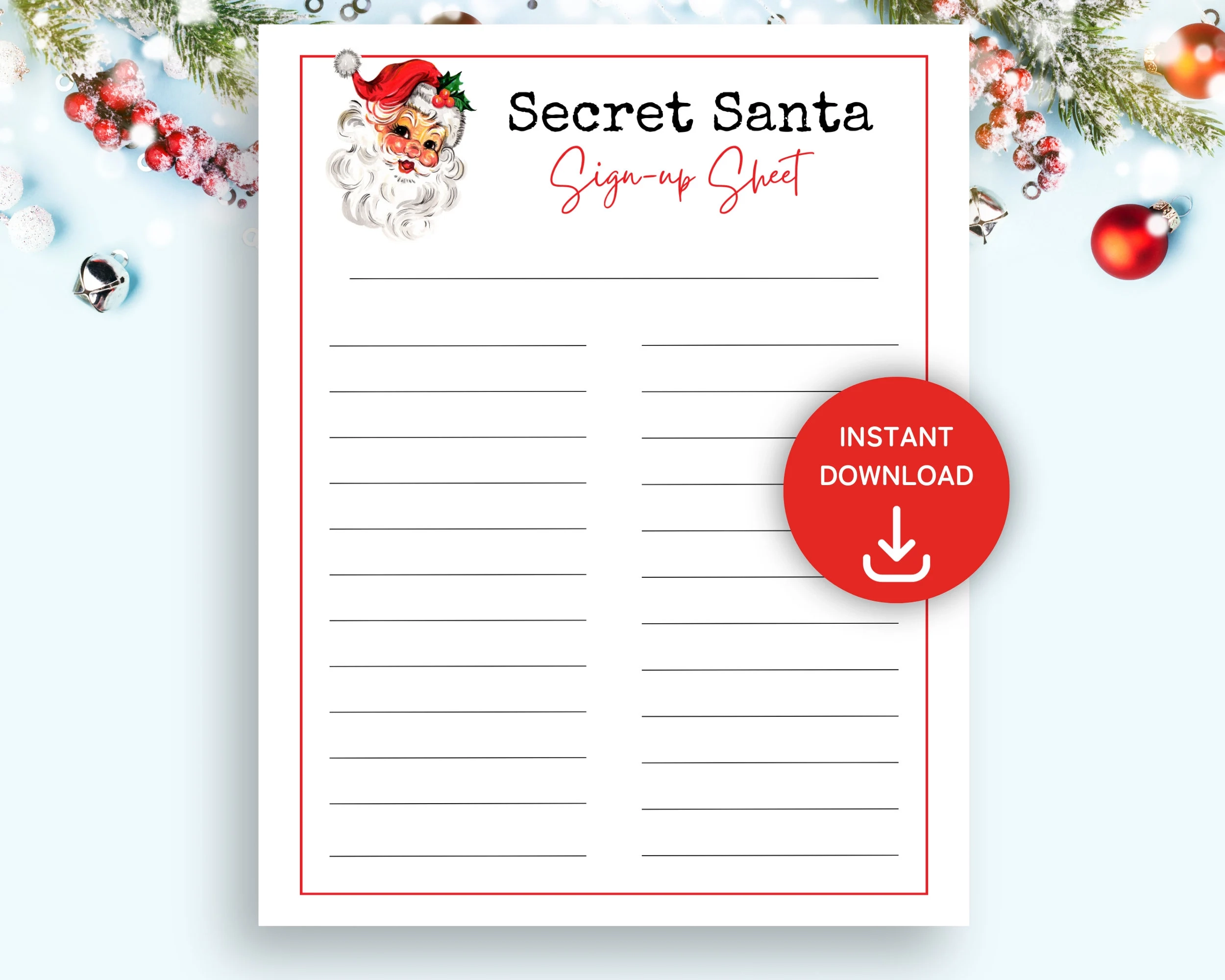 Secret Santa Sign Up Sheet Printable Secret Santa Gift Exchange Secret Santa Flyer Work Secret Santa Holiday Party Sign Up Sheet PDF Etsy Secret Santa Sign Up Sheet Printable Secret Santa Gift Exchange Secret Santa Flyer Work Secret Santa Holiday Party Sign Up Sheet PDF Etsy