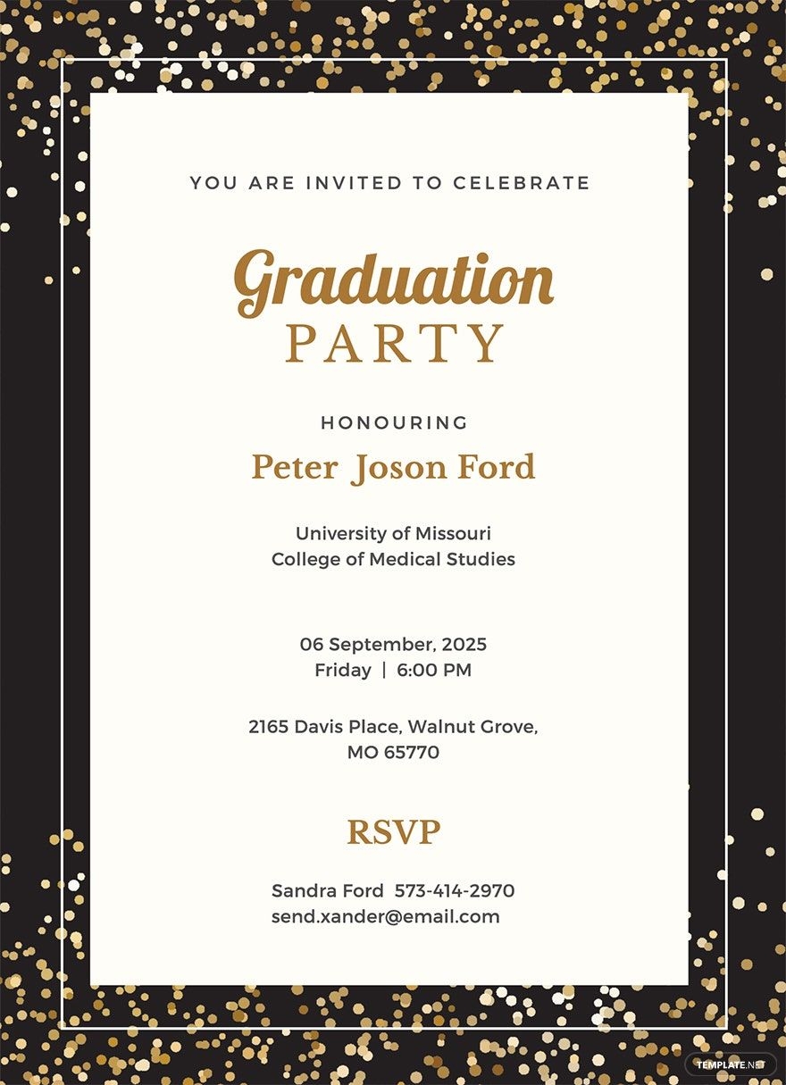 Simple Graduation Invitation Template In Pages Illustrator Publisher Word PSD Google Docs Download Template Simple Graduation Invitation Template In Pages Illustrator Publisher Word PSD Google Docs Download Template