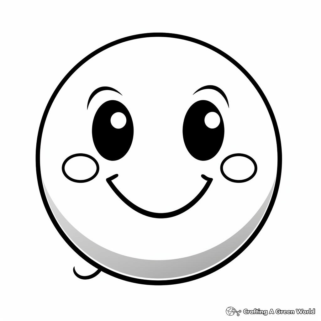 Smiley Face Coloring Pages Free Printable 