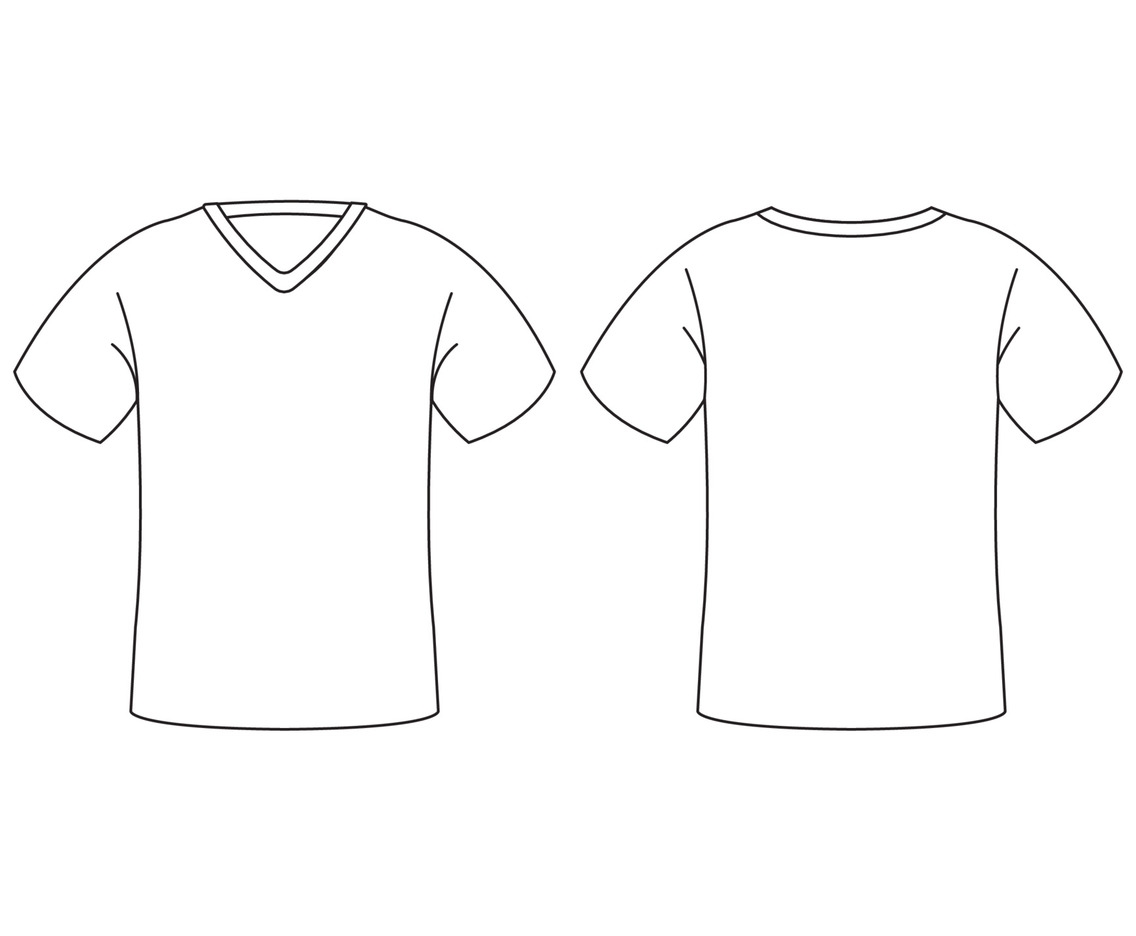 Free Printable T Shirt Template Free Printable T Shirt Template