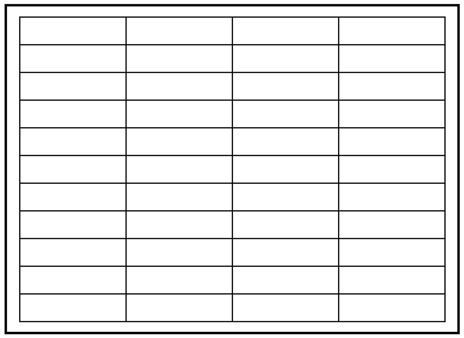 Tab Dividers Template