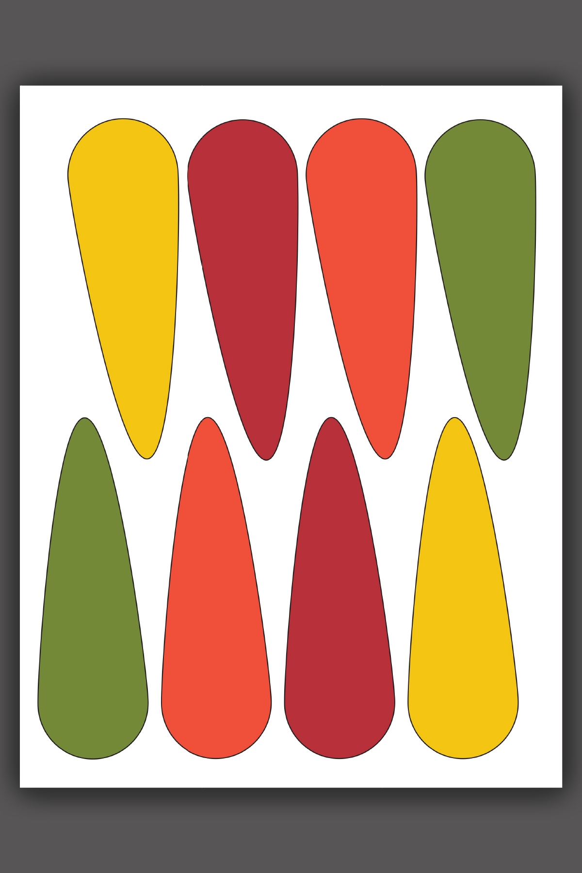 Thanksgiving Thankful Turkey Printable