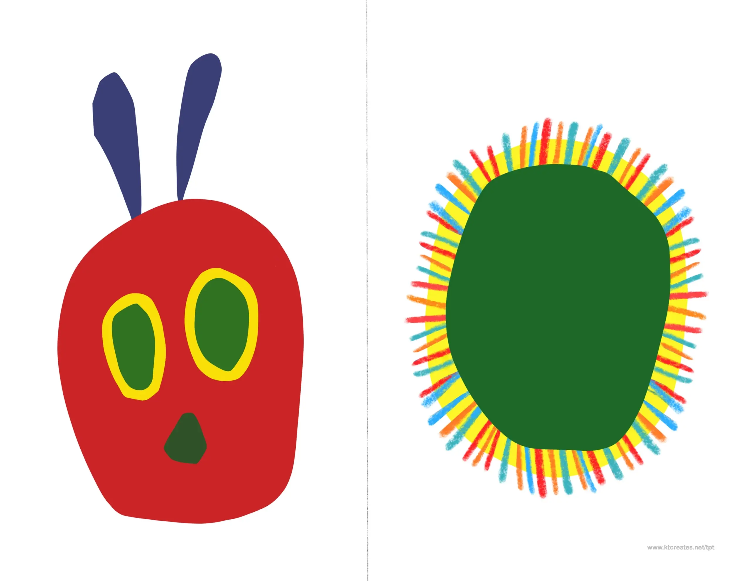The Very Hungry Caterpillar Banner Etsy