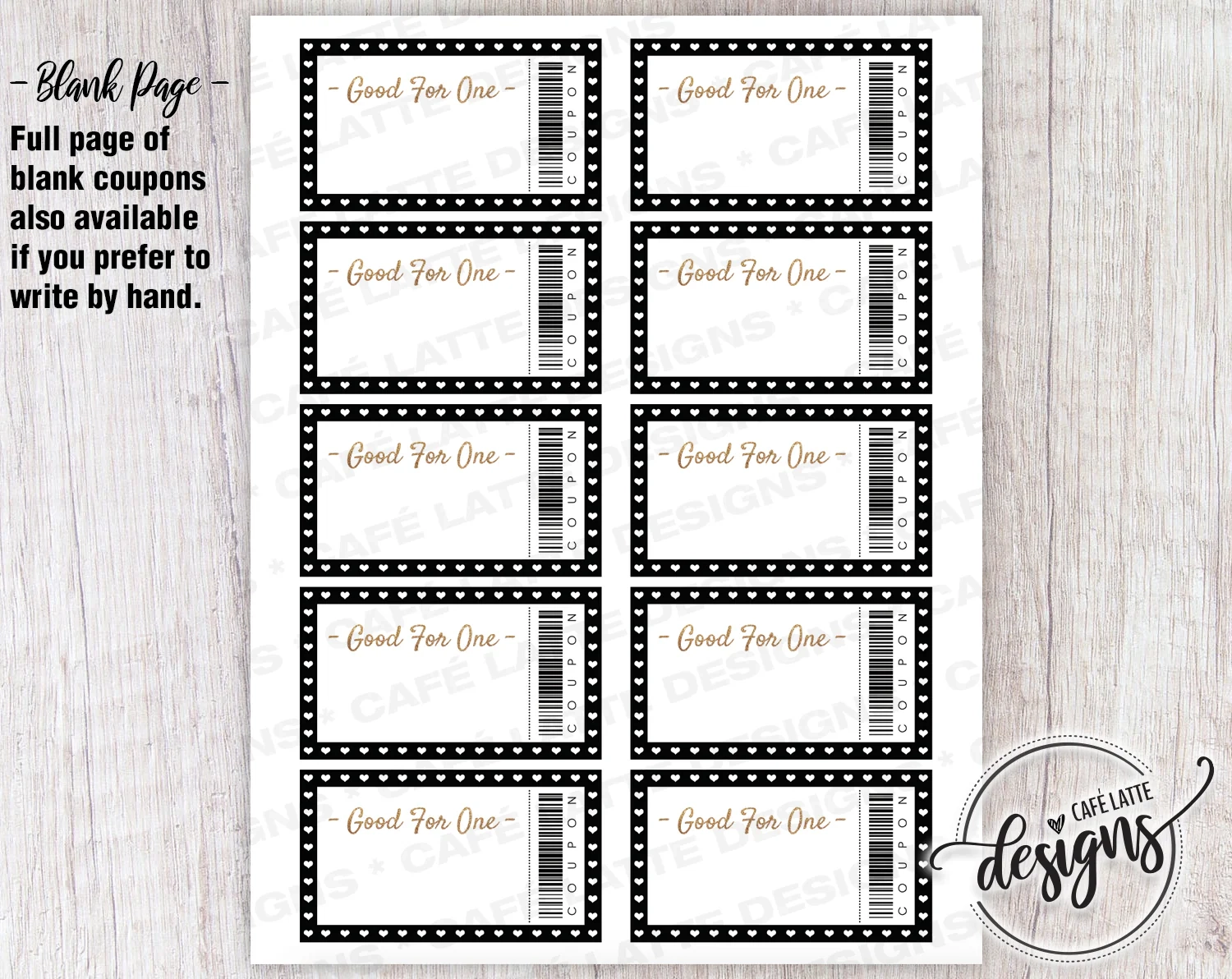 Valentine s Day Coupon Template Editable Coupons Printable Instant D Caf Latte Designs Valentine s Day Coupon Template Editable Coupons Printable Instant D Caf Latte Designs