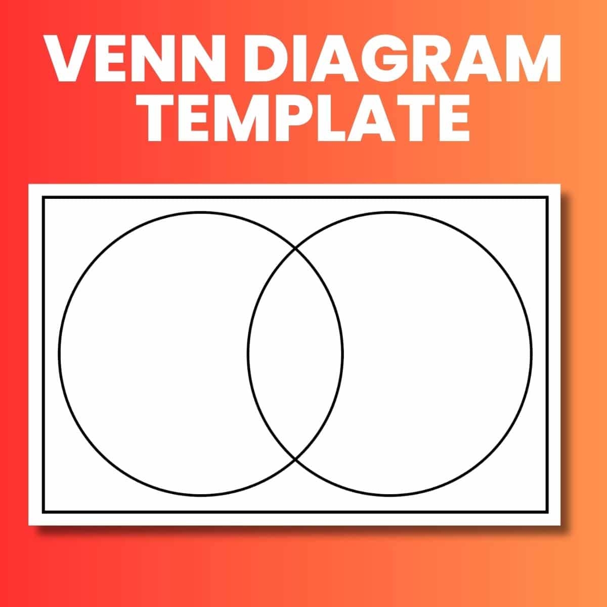 Venn Diagram Template Free Printable PDF Venn Diagram Template Free Printable PDF