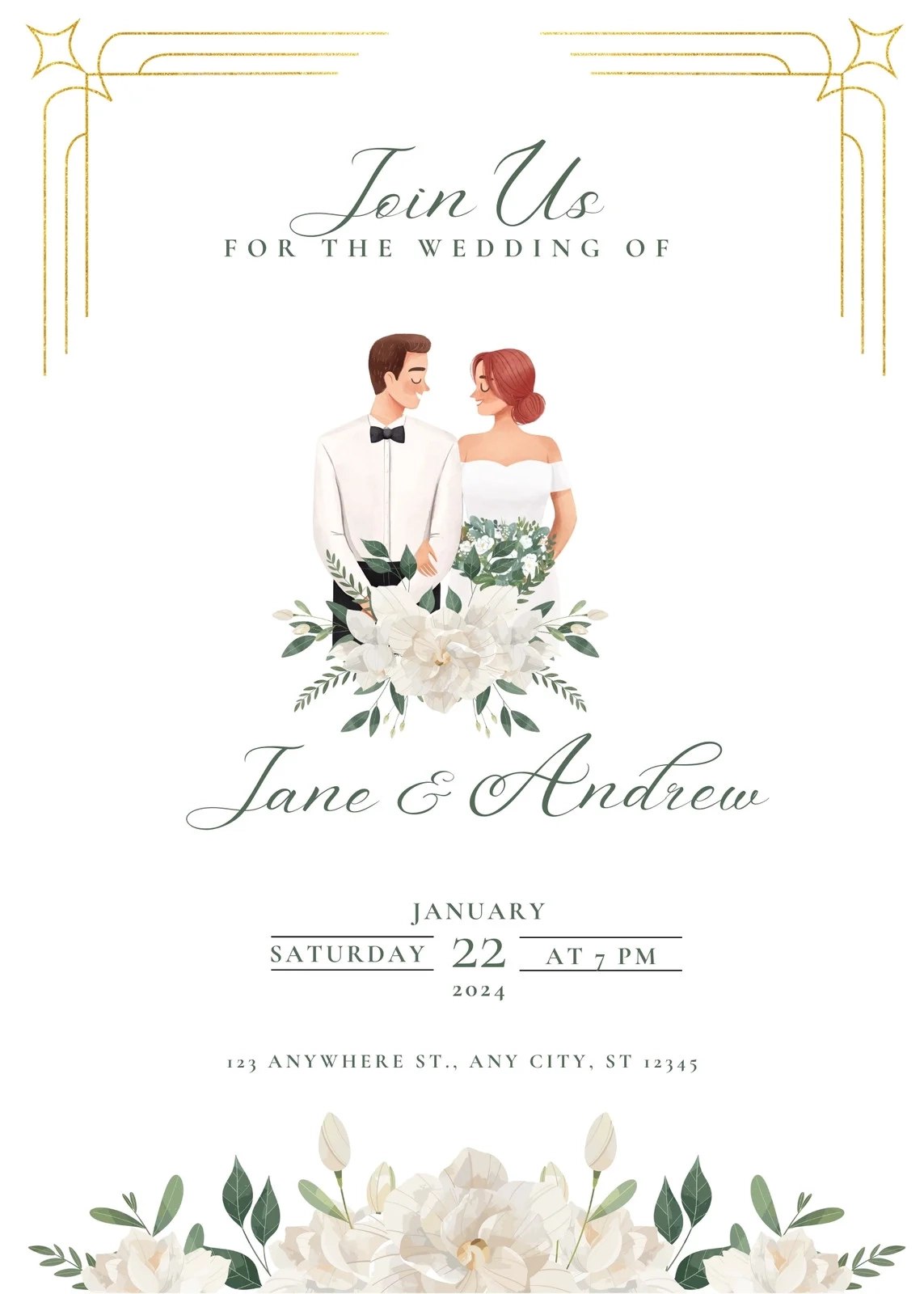 Wedding Invitation Templates To Customize For Free Canva