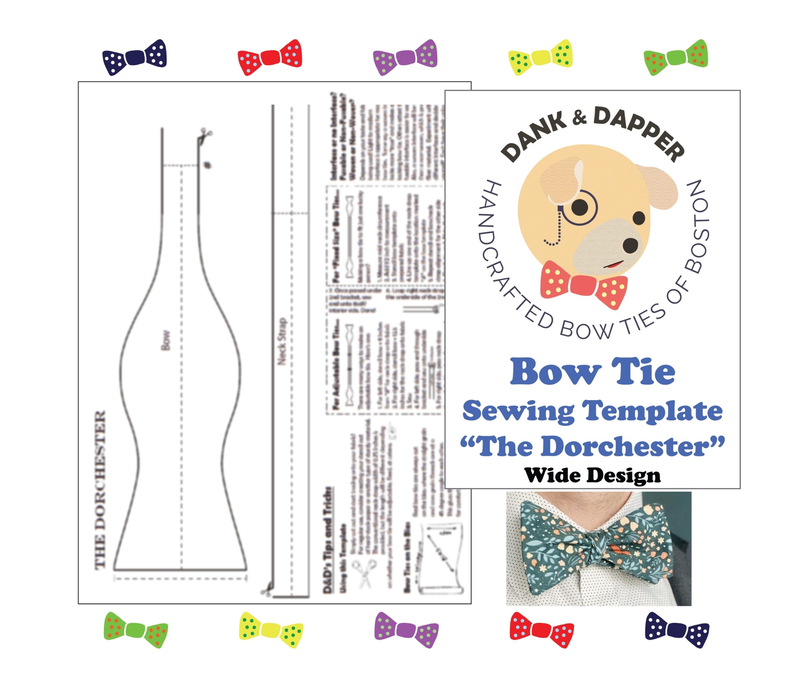 Free Bow Tie Template Printable